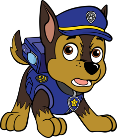Paw Patrol P2 3 Editable Svg Line Art, Free Vectors File